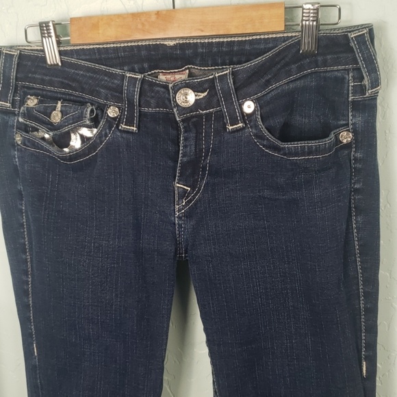 True Religion blue Joey jean with sequins - Picture 5 of 8